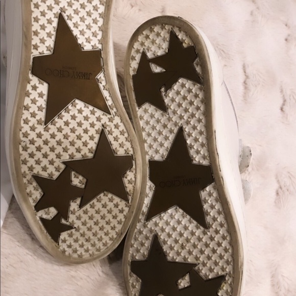 SOLD-Jimmy Choo NY Napa Leather w Beads&Crystals - Picture 4 of 6